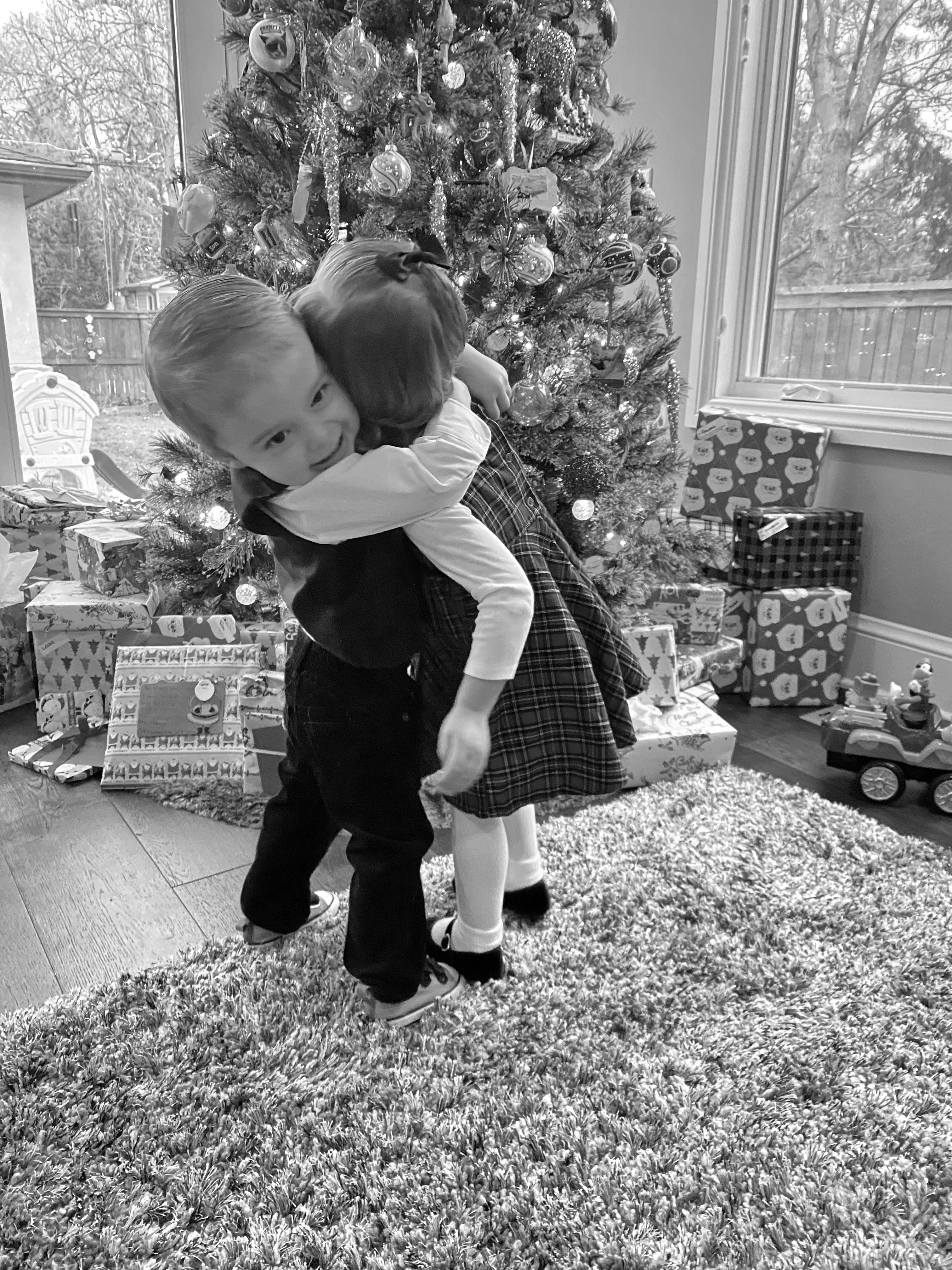 Black and White Christmas